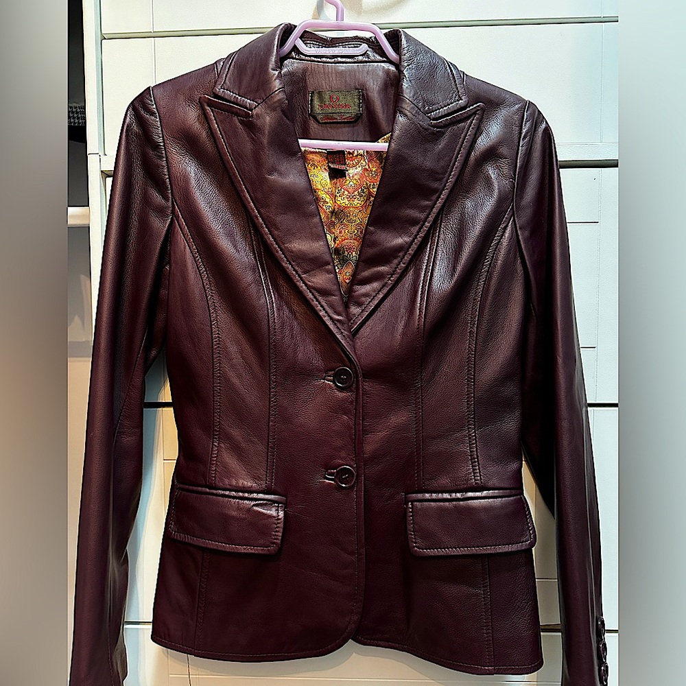 Danier Leather blazer jacket